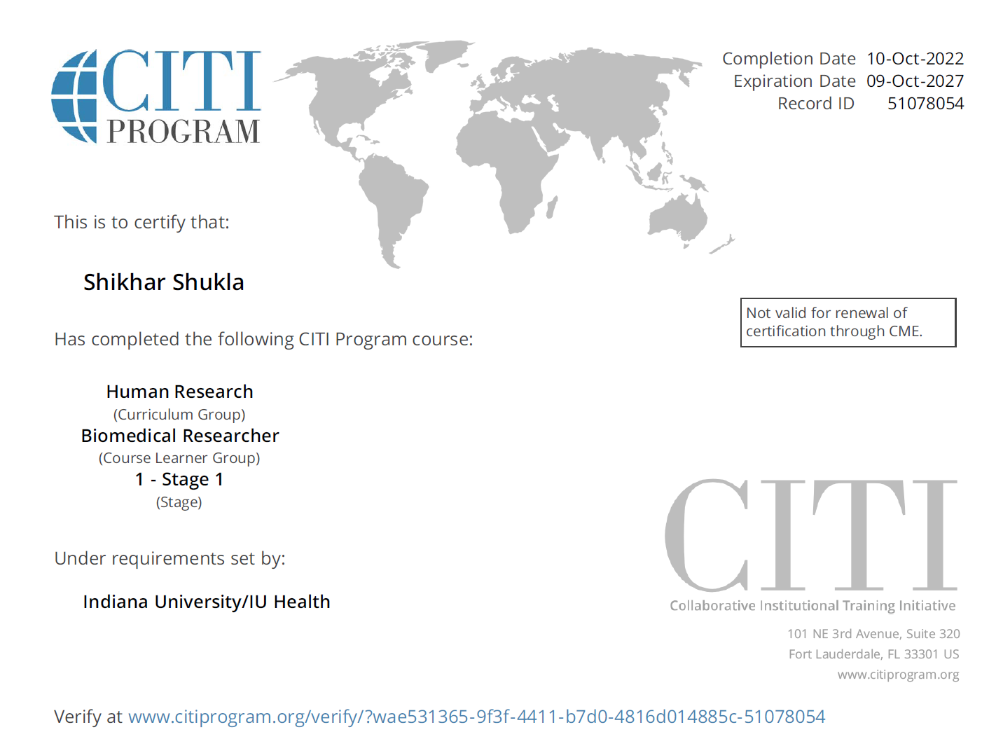 Biomedical Researcher